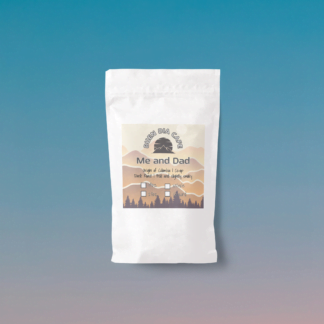 me and dad coffee bag