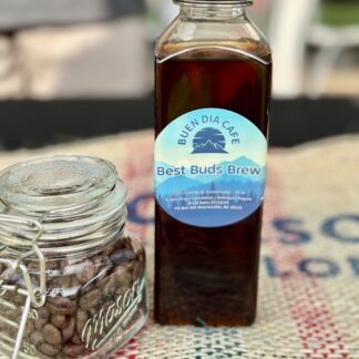Best Buds Brew cold brew bottle from Buen Dia Cafe