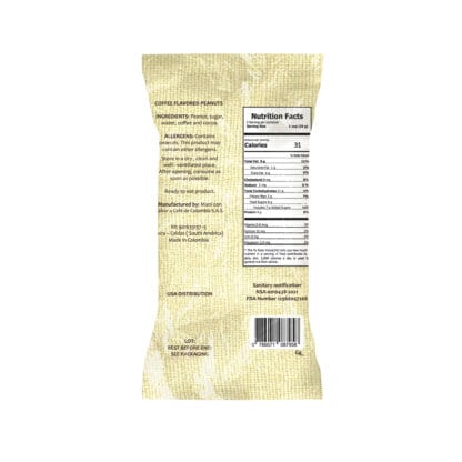 Coffee Flavored Peanuts (1.7 oz) - Image 3