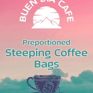 Pre‑Portioned Coffee Steeping Bags (6‑pack)