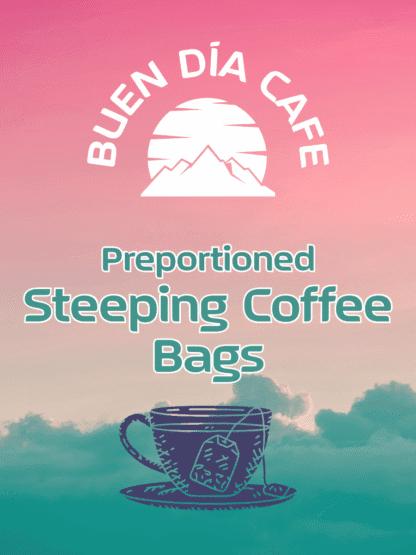 Pre‑Portioned Coffee Steeping Bags (6‑pack)